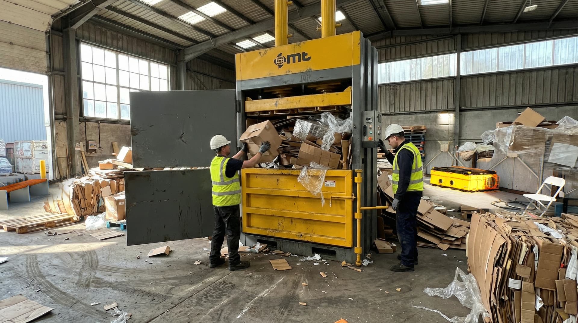 Вертикальный пресс