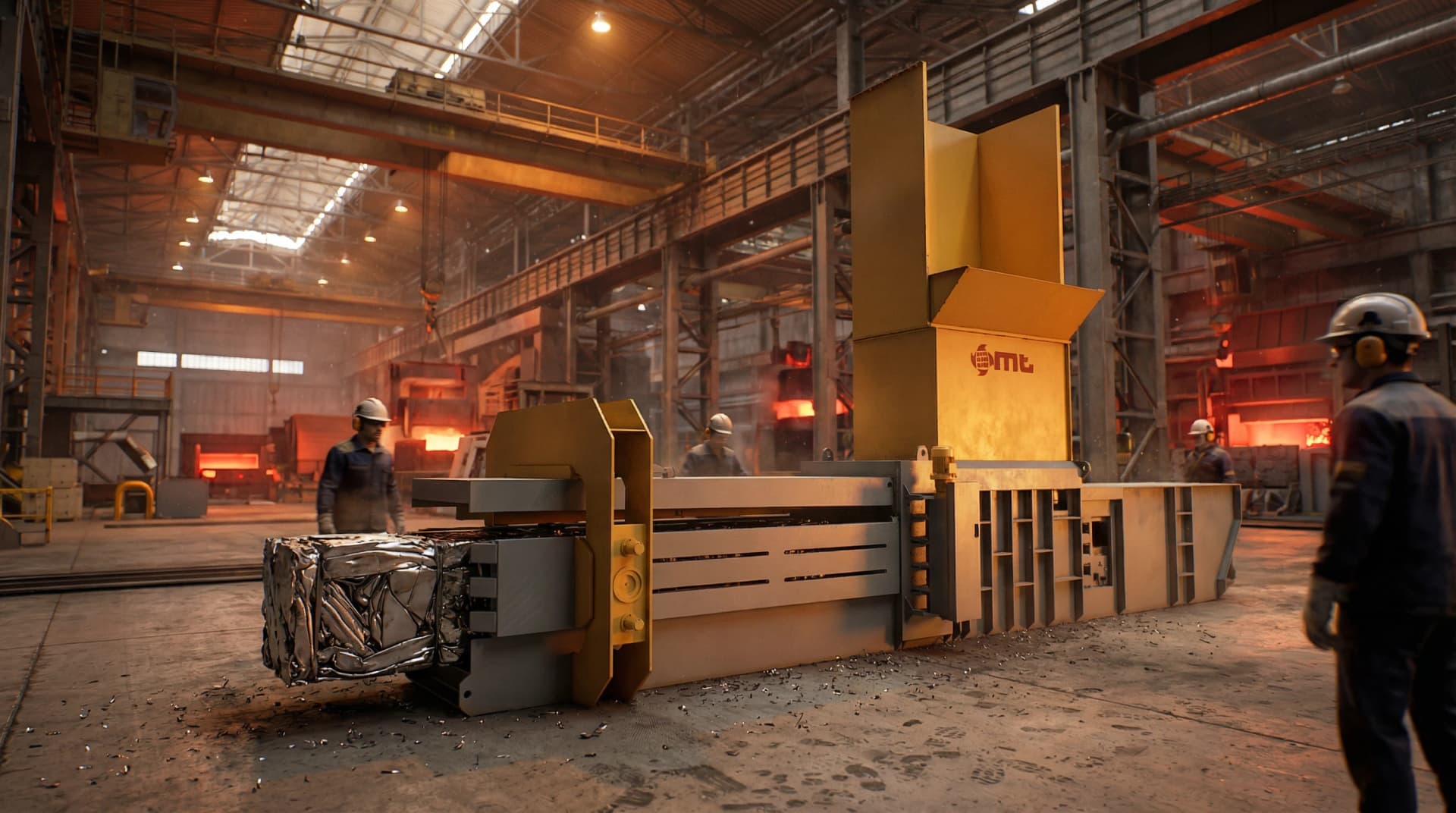 Горизонтальный пресс