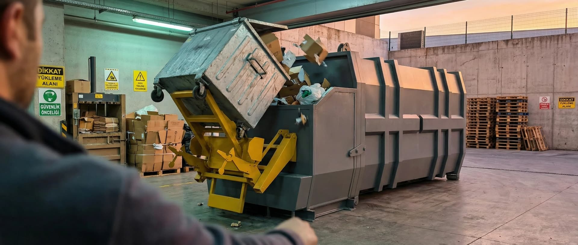 KP-50 Kompaktör Pres Makinesi - MT Makina - Görsel 1