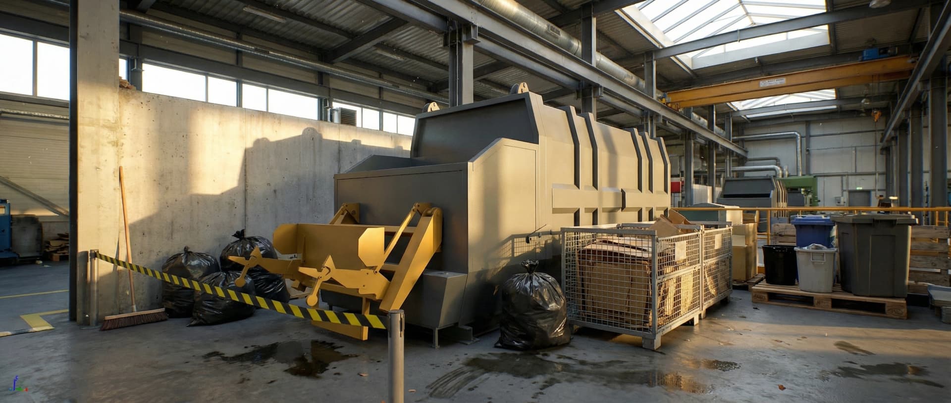 KPM-33 Kompaktör Pres Makinesi