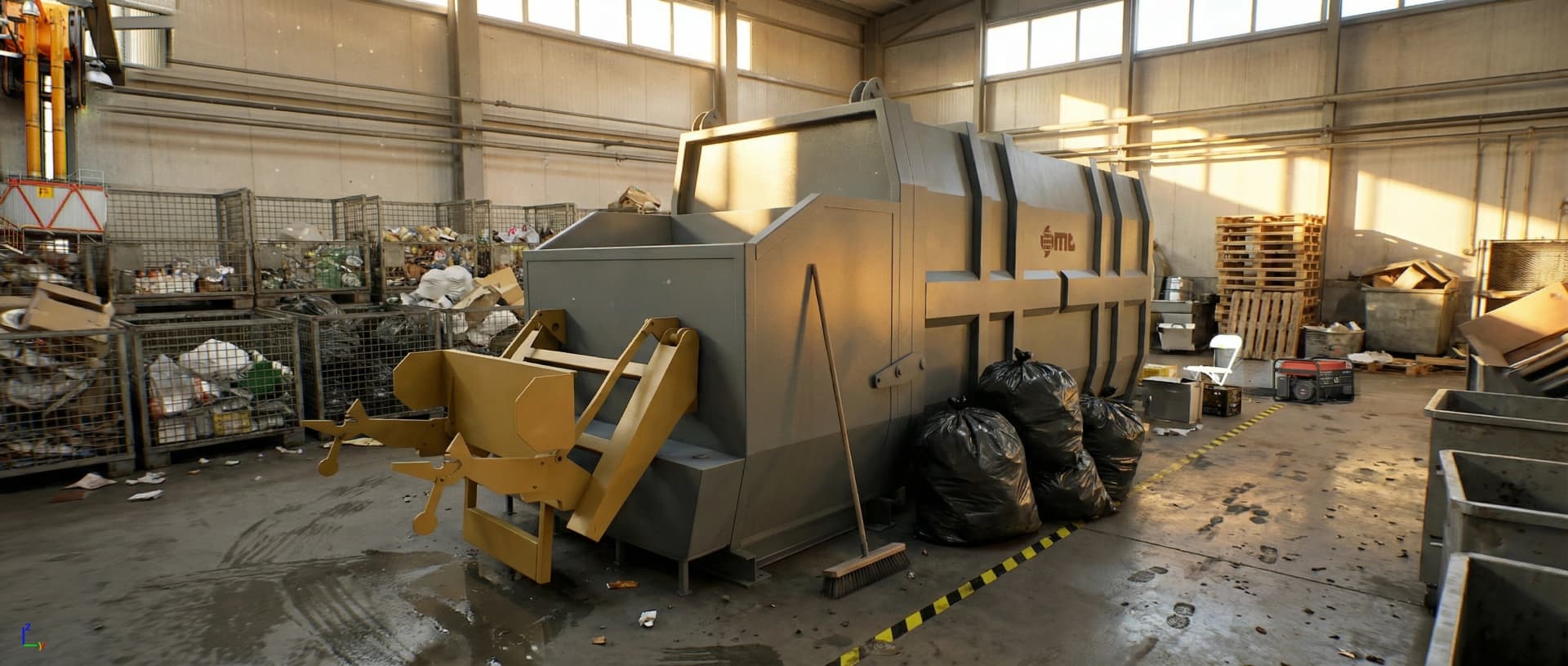 KPH-11 Kompaktör Pres Makinesi